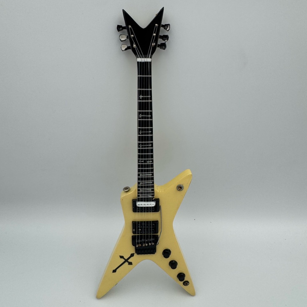Dimebag Darrell Pantera Southern Cross Mini Guitar 10" Metalhead Gift Custom